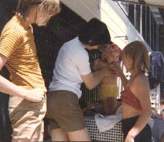 Katherine (Kat) McDougal Wheeler McCandless; Andy McDougal; Moussam Lake Camp